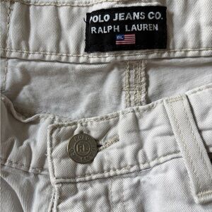 Vintage Polo Jeans Co. Ralph Lauren Cream Jeans men’s 31